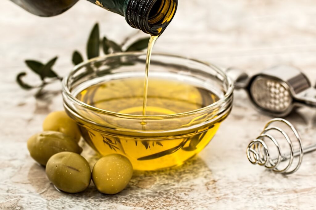 Étiquette bio des huiles d'olive