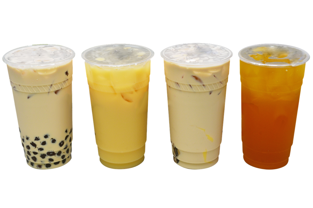 différents bubble tea