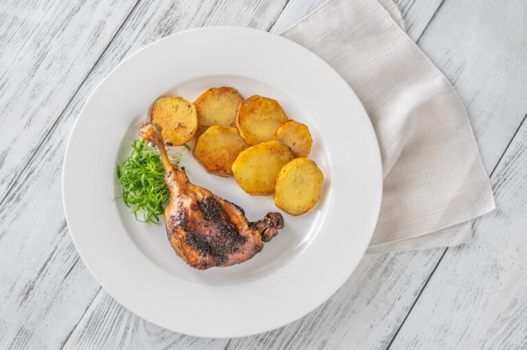 le bon temps de cuisson pour le confit de canard.