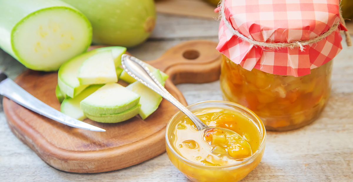 confiture courgette