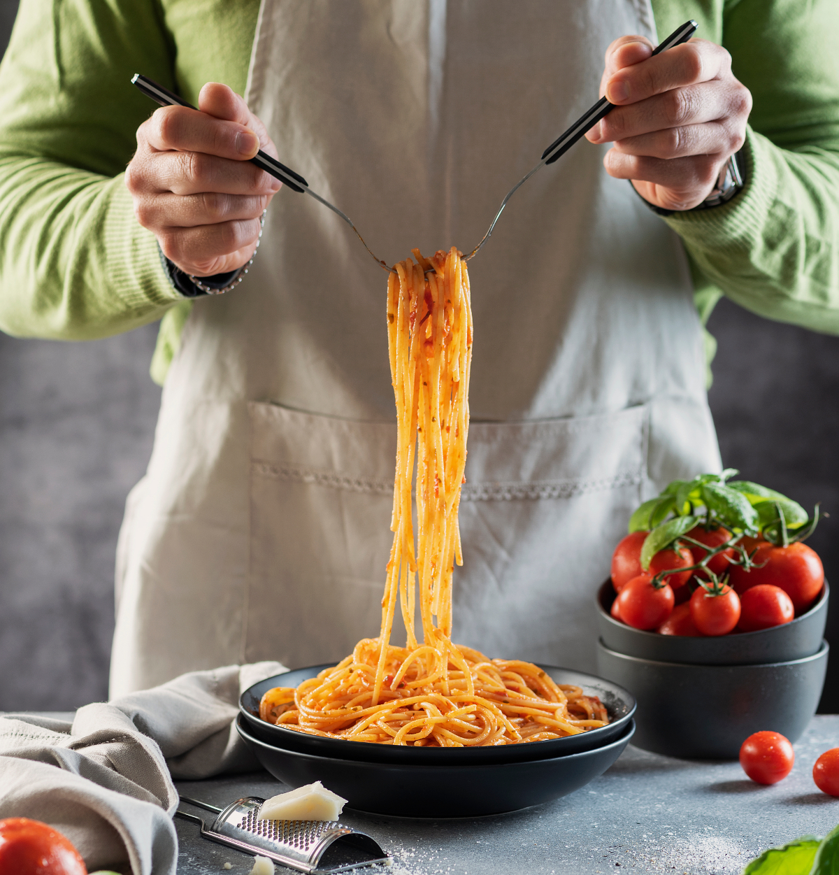 quantités spaghetti