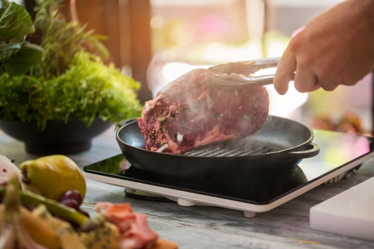 Stérilisation viande cuite