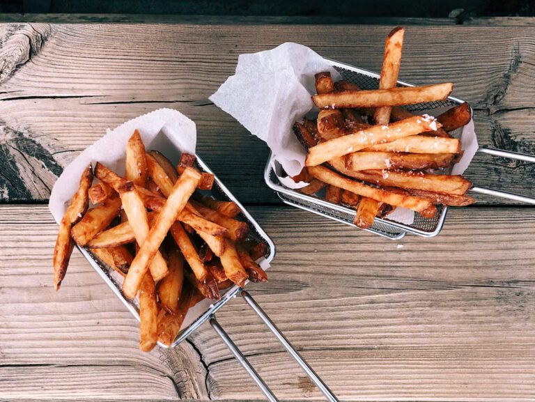 frites repas équilibré