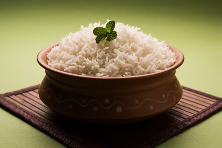 riz insuffisamment cuit