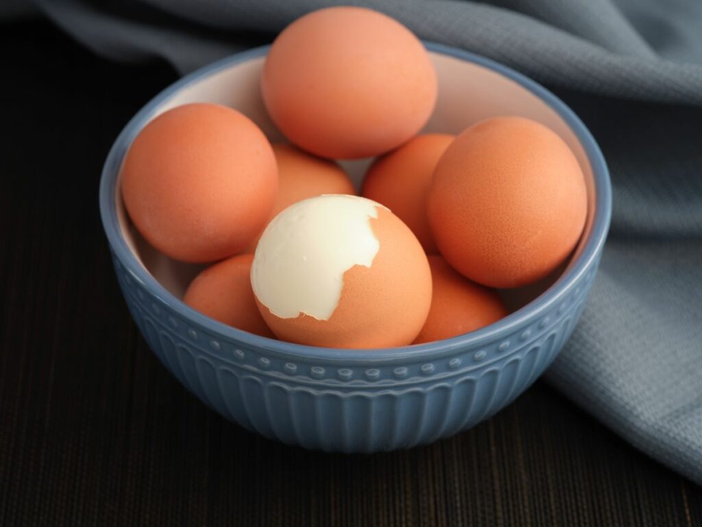 Oeuf qui flotte dans l