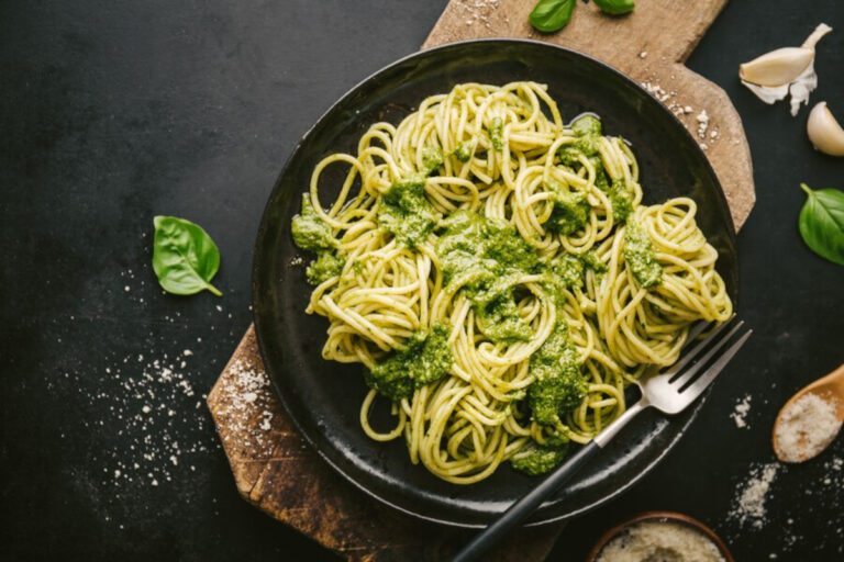 pâtes au pesto