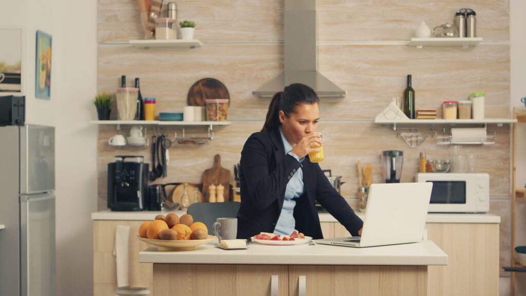 petit déjeuner employé