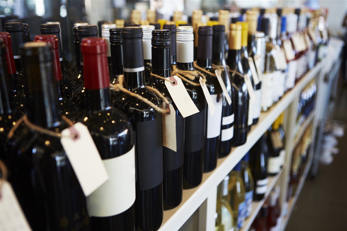 la valeur d'une bouteille de vin