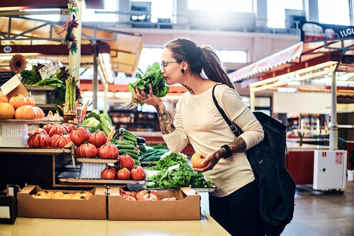profitant alimentation équilibrée