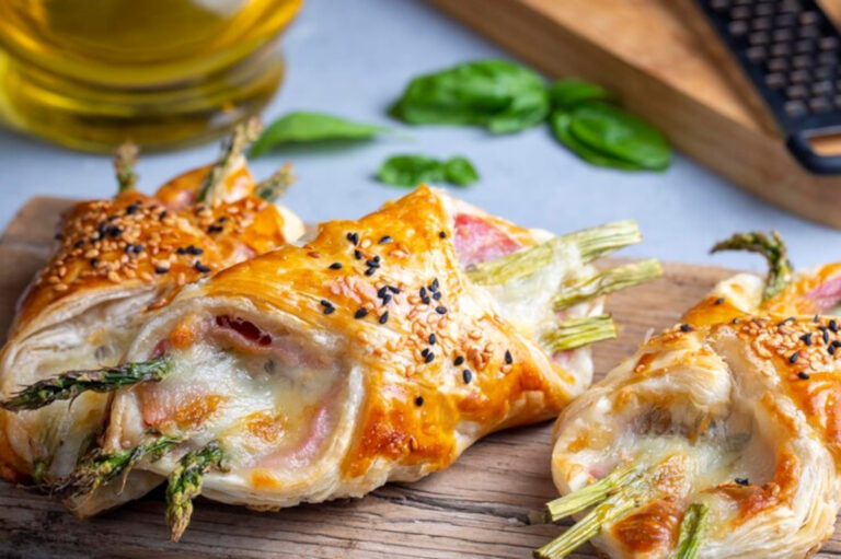 Feuilletés au jambon