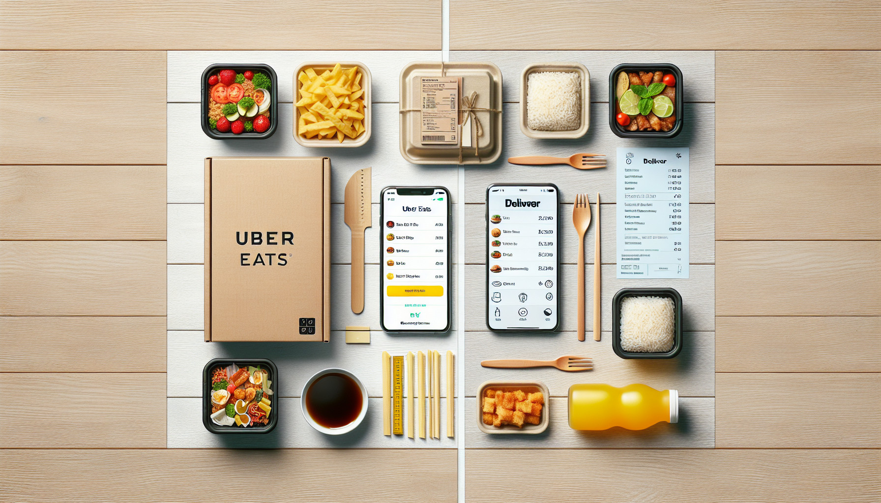 Moins cher entre Uber Eats et Deliveroo lequel choisir ?