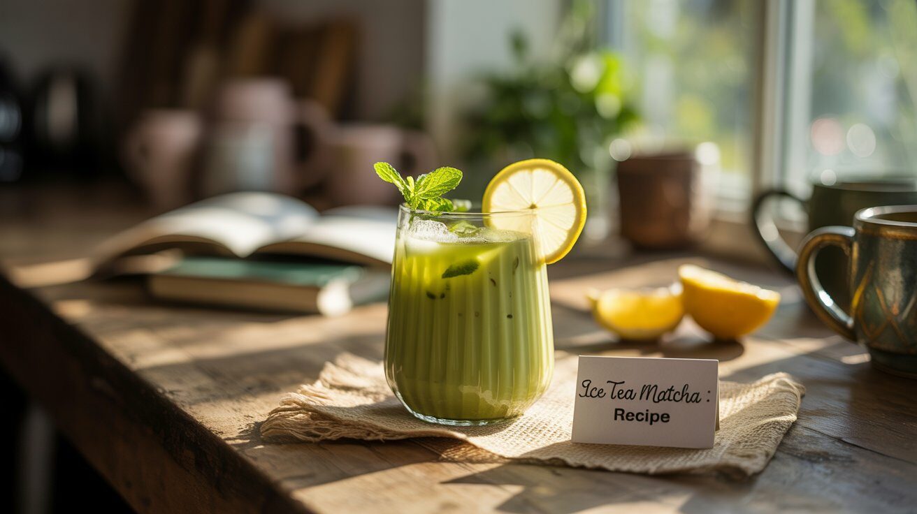 Pour réussir ta recette, choisi un matcha qui a bon goût (vert vif, d'origine bio qui vient du japon)