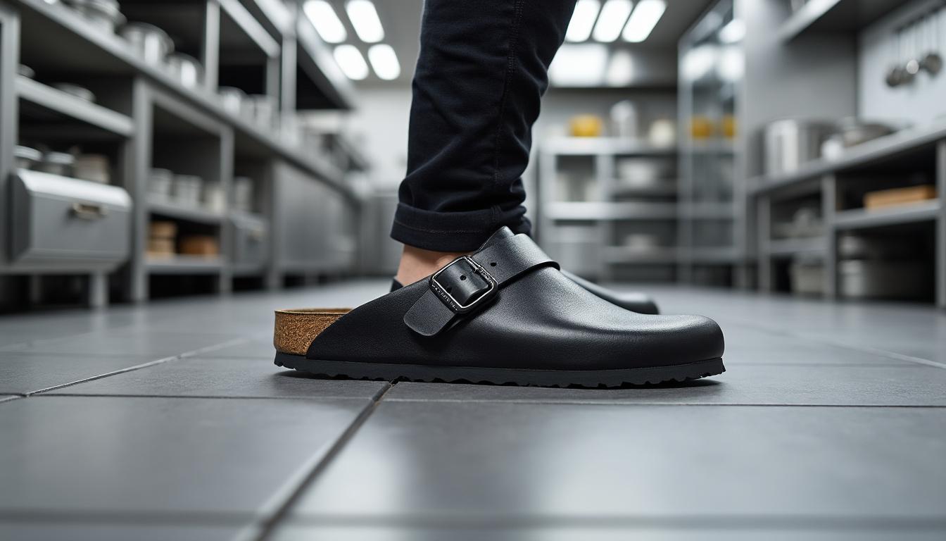 découvrez les avantages des chaussures de cuisine birkenstock, spécialement conçues pour les professionnels de la restauration. confort, soutien et durabilité : un choix idéal pour les longues heures en cuisine.