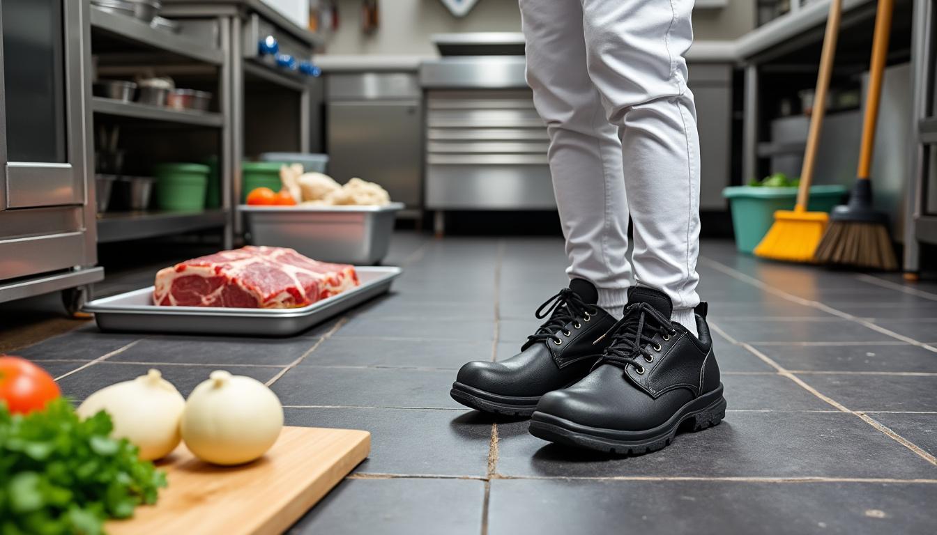 découvrez les critères essentiels pour choisir des chaussures de sécurité pour homme adaptées à une cuisine. assurez votre confort et votre sécurité en milieu professionnel grâce à nos conseils pratiques.