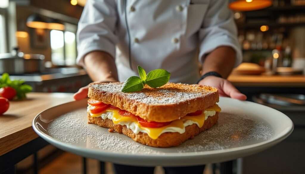 apprenez à réaliser le croque-monsieur signature d’alain ducasse grâce à nos astuces de chef et dégustez ce classique revisité chez vous.