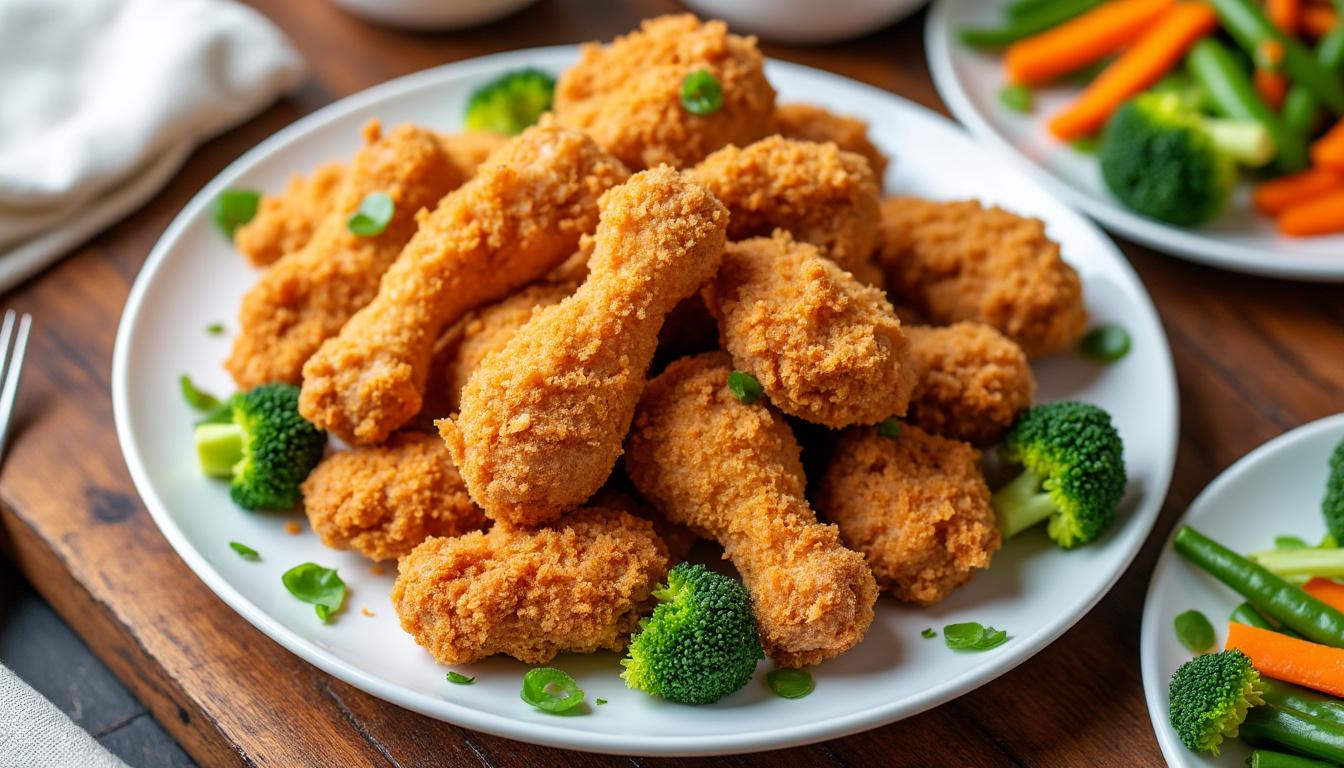 découvrez les meilleures recettes de chicken air fryer pour préparer un dîner rapide et savoureux. profitez de plats croustillants et juteux en un rien de temps avec ces recettes faciles à suivre.