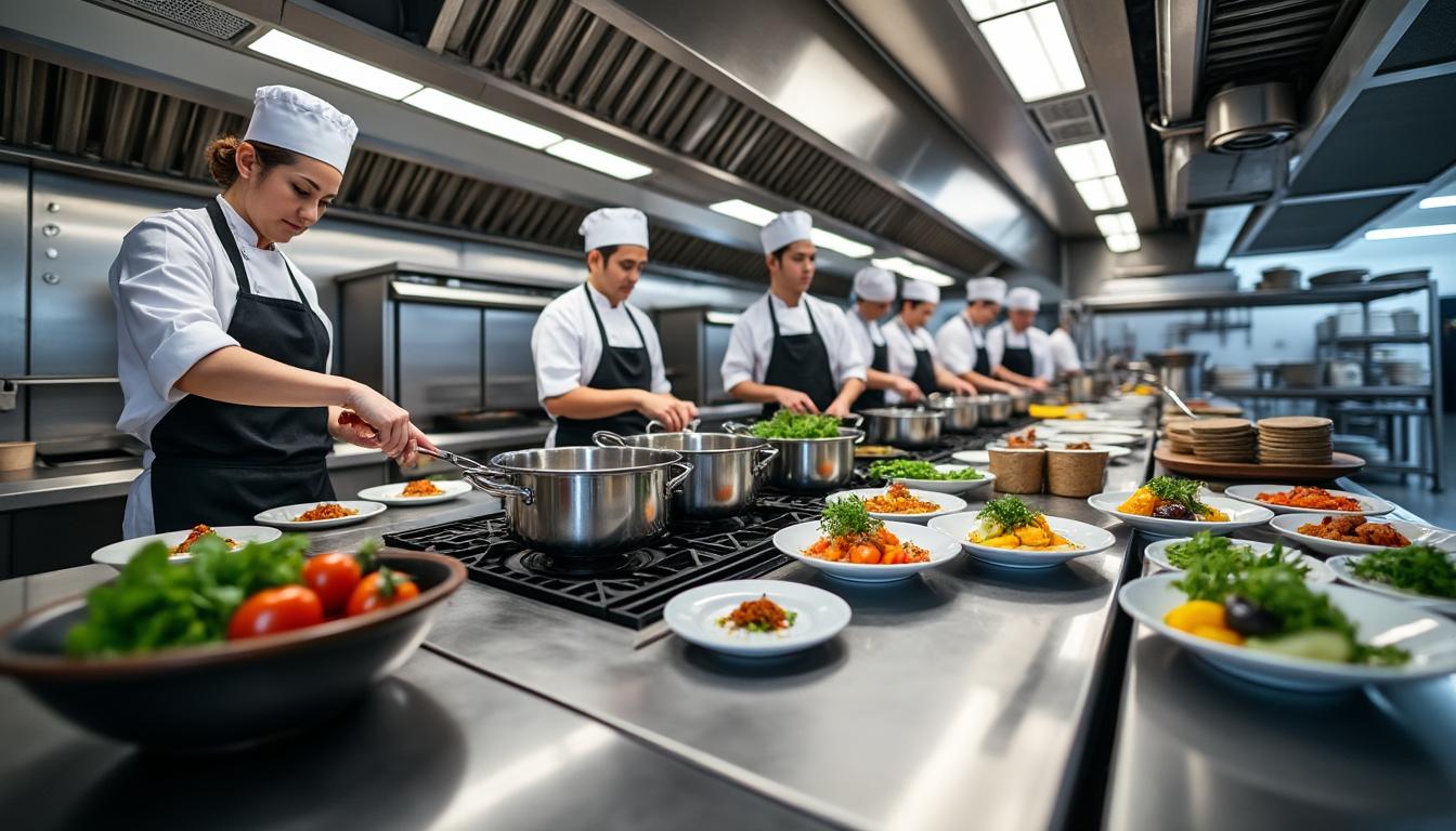 découvrez pourquoi des chaussures de sécurité de cuisine à rennes protègent votre santé: antidérapantes, confortables, hygiéniques et conformes aux normes.