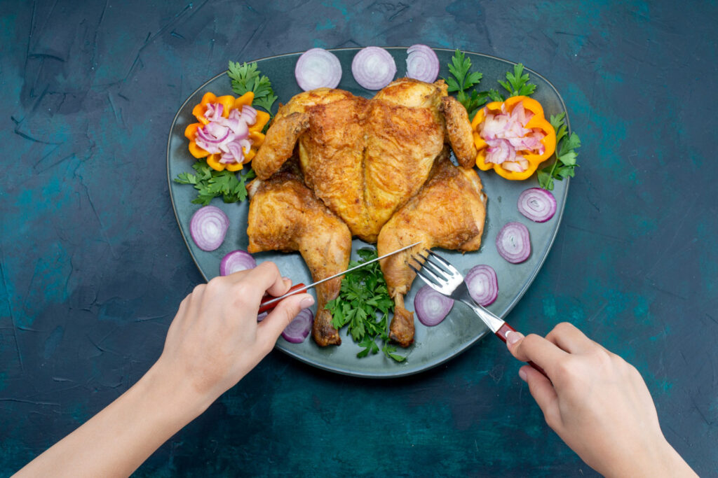 poulet qui sent mauvais