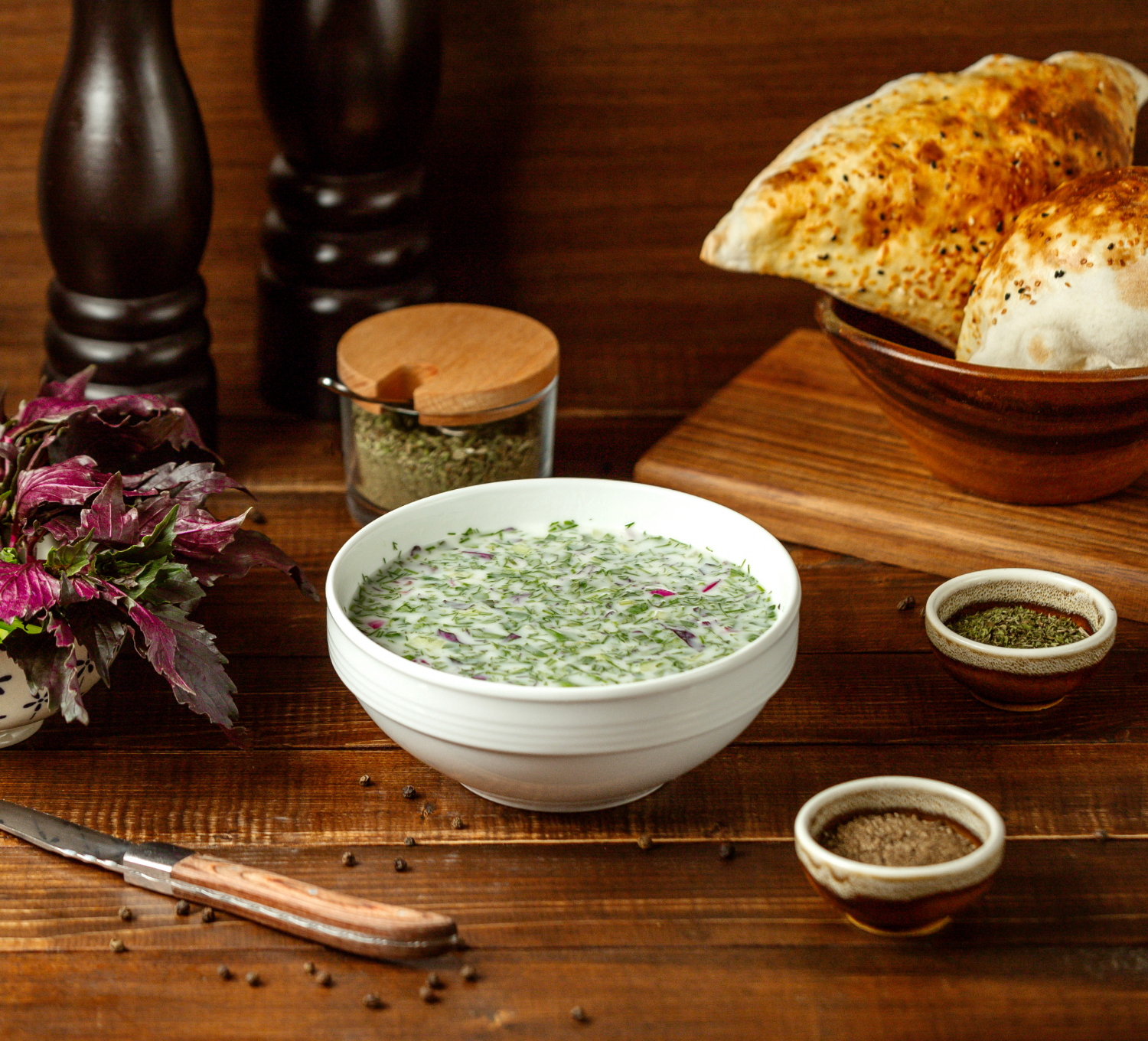 soupe verte égyptienne