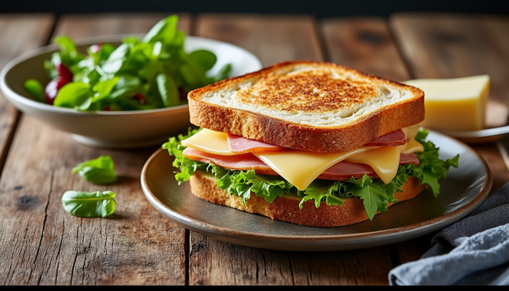 découvrez les ingrédients essentiels pour préparer un croque-monsieur savoureux et léger, sans utiliser de beurre. conseils, astuces et alternatives pour un repas délicieux et plus sain !