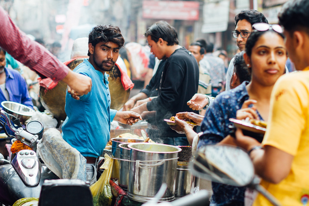 street food à Delhi