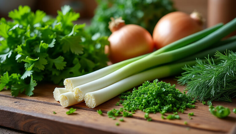 découvrez les meilleures alternatives à la ciboulette pour apporter fraîcheur et saveur à vos plats. astuces et conseils pour remplacer facilement la ciboulette dans toutes vos recettes !
