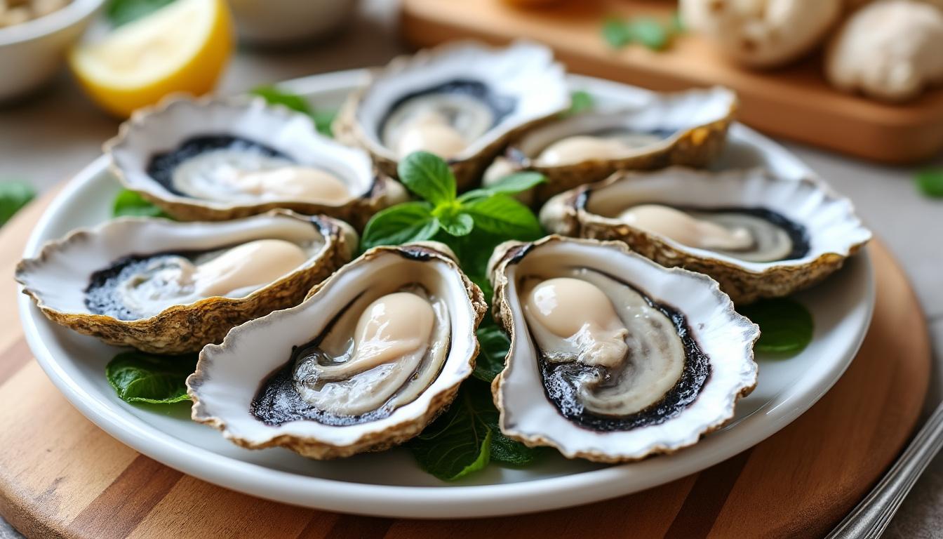 découvrez combien d'huîtres il est recommandé de consommer chaque jour pour profiter de leurs bienfaits sans excès. conseils santé et astuces pour savourer les huîtres en toute sécurité.