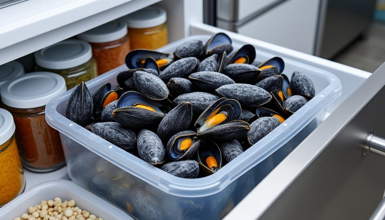 découvrez comment congeler des moules cuites avec leur coquille pour conserver leur fraîcheur et leur saveur. suivez nos conseils pratiques pour profiter de vos moules plus longtemps sans compromettre leur qualité.