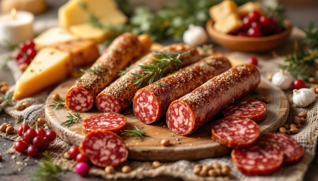découvrez notre calendrier de l'avent saucisson, une délicieuse tradition gourmande qui accompagne vos fêtes de fin d'année avec originalité et saveurs.
