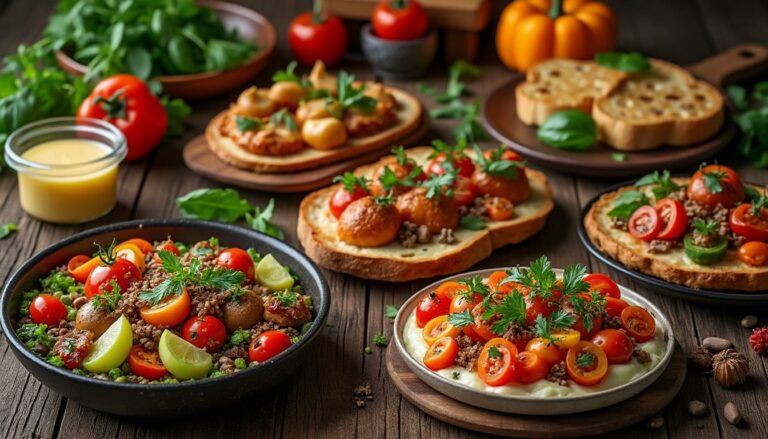 explorez une sélection délicieuse des meilleures recettes de tapas végétaliens pour ravir vos invités et partager des moments gourmands et conviviaux.