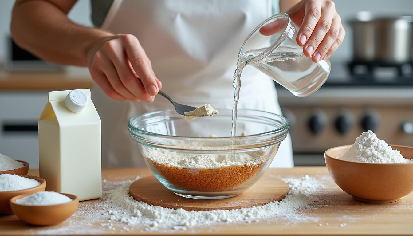 découvrez comment remplacer le lait par de l'eau dans votre gâteau avec cette recette innovante qui garantit un résultat moelleux et savoureux à chaque fois !