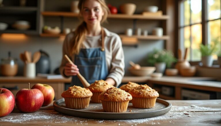 découvrez la recette facile et gourmande des muffins aux pommes de cyril lignac, pour transformer votre cuisine avec une touche de douceur et de tradition.