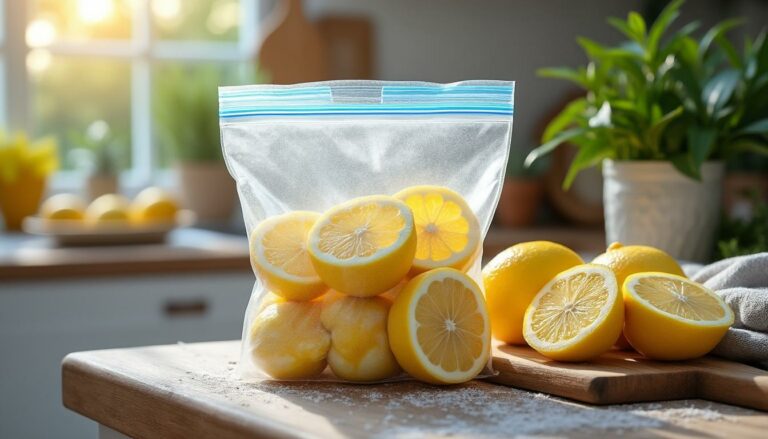 apprenez comment congeler des citrons facilement pour conserver leur fraîcheur et profiter de leur saveur acidulée plus longtemps dans vos recettes.