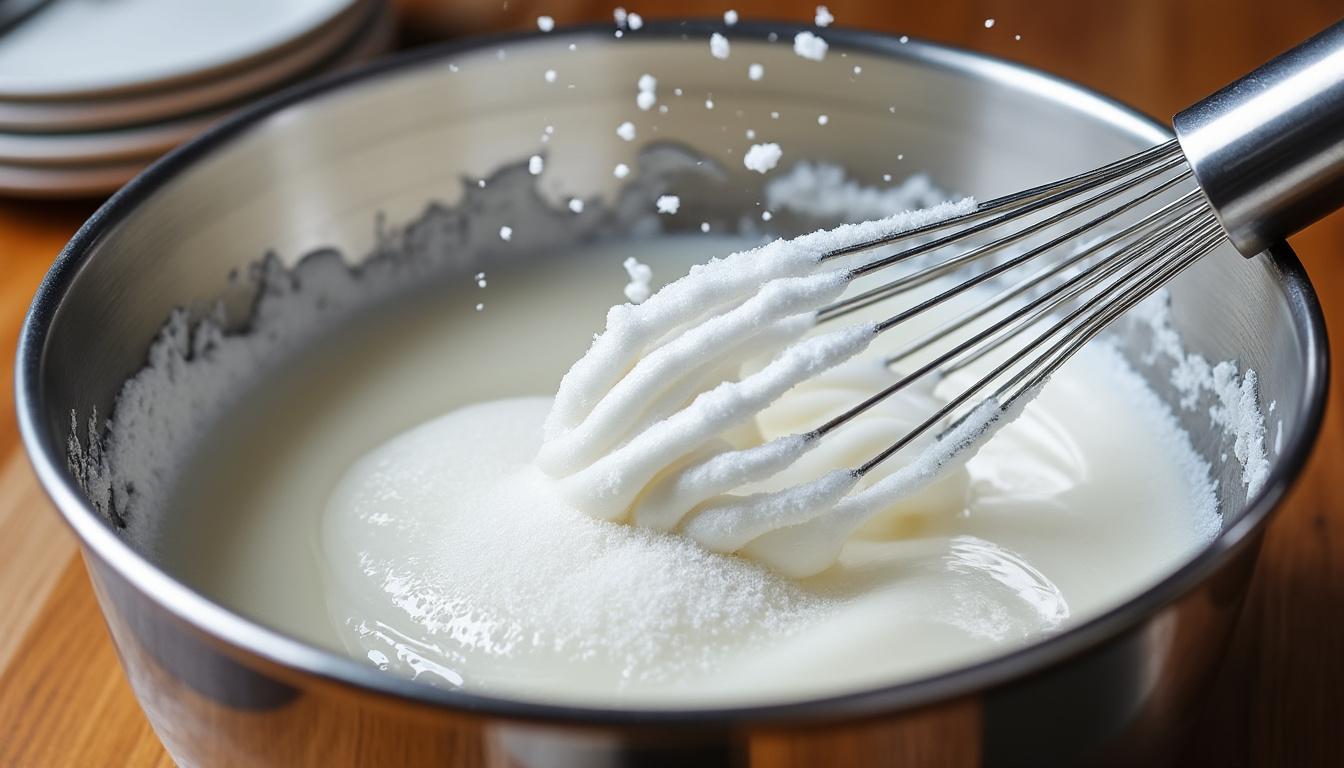 découvrez comment réussir la cuisson de votre meringue à 150 degrés pour obtenir une texture légère et croustillante, le secret d'une meringue parfaite à chaque fois.