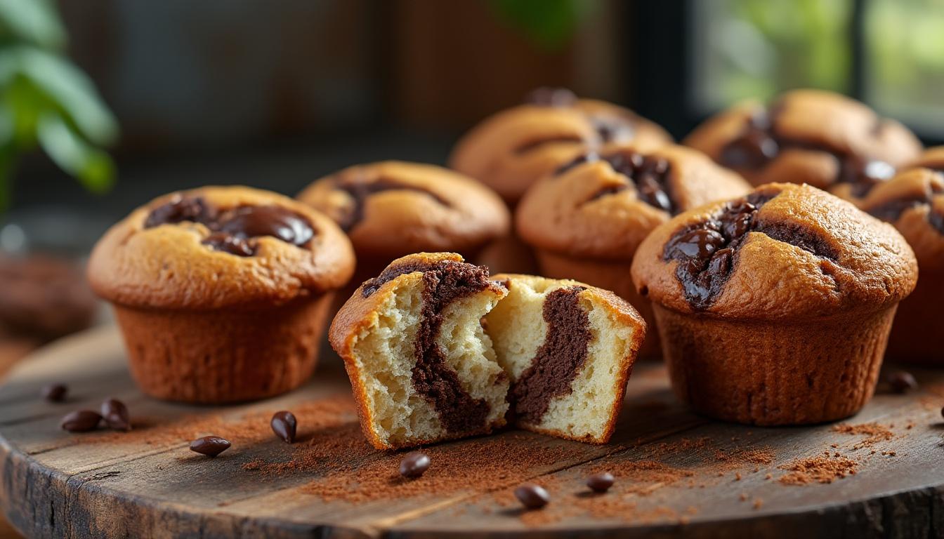 découvrez les secrets pour réussir des muffins au nutella moelleux et délicieux, parfaitement cuits grâce à votre air fryer. recette facile et rapide pour un goûter gourmand !