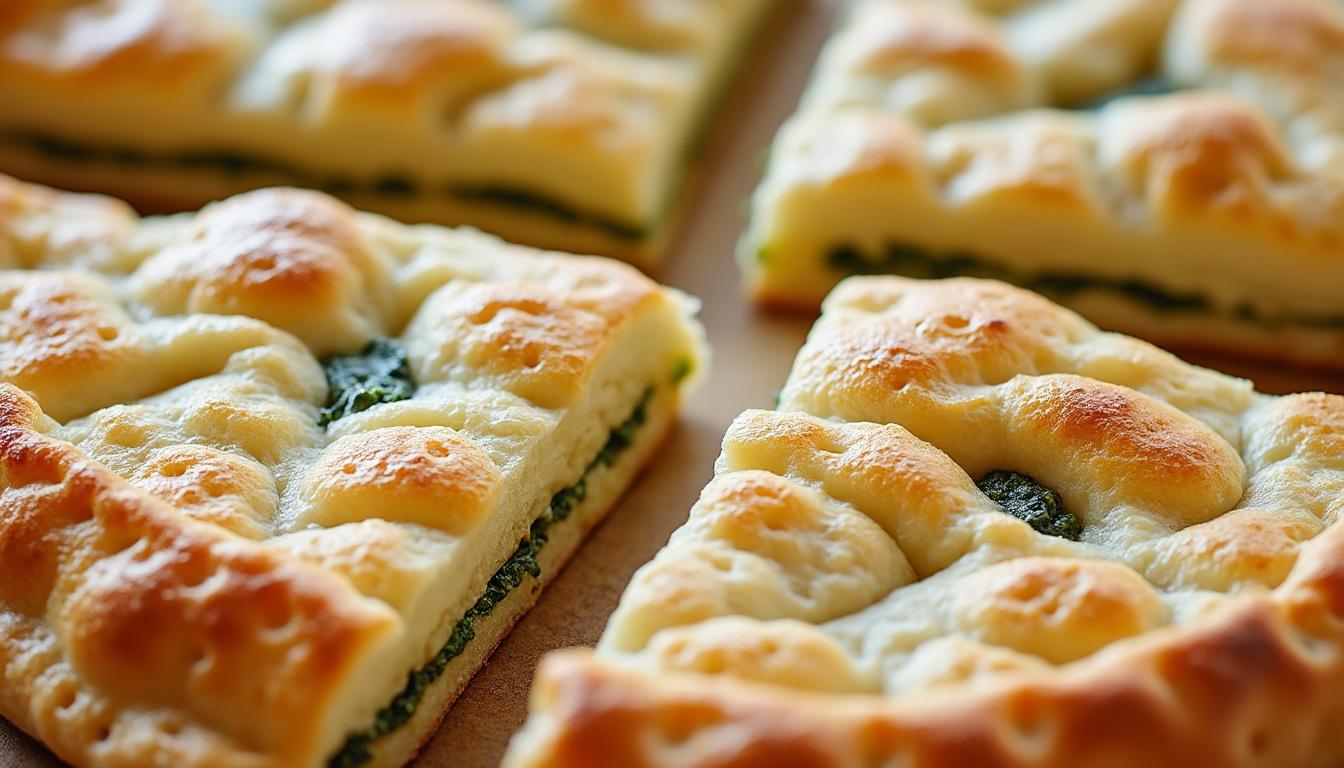 découvrez la recette authentique de la spanakopita proposée par françois régis gaudry pour régaler vos convives avec un savoureux mélange de pâte croustillante et d'épinards fondants.