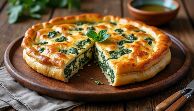 découvrez la délicieuse recette de spanakopita de françois régis gaudry pour épater vos convives avec une spécialité grecque authentique et savoureuse.