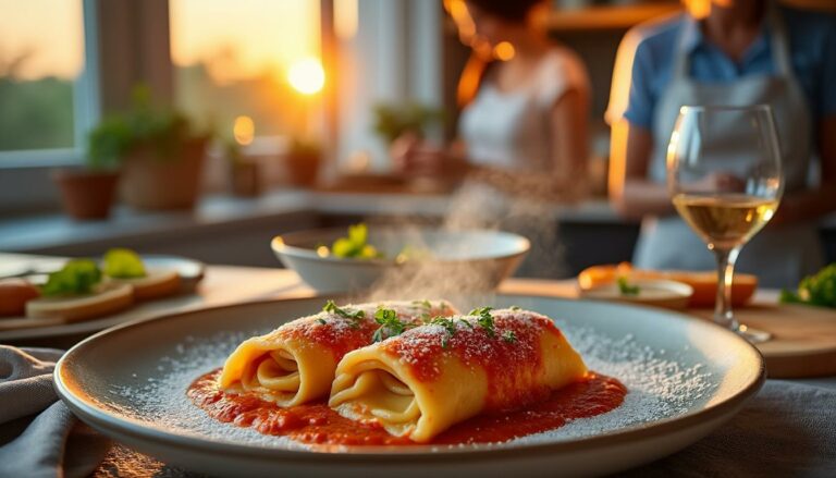 apprenez à préparer des cannelloni délicieux et rapides avec l'air fryer. un secret gourmand pour un dîner savoureux en un rien de temps !