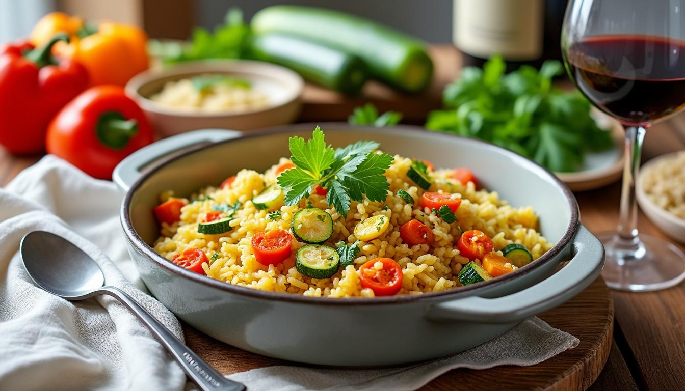 découvrez la recette de riz au four de cyril lignac pour régaler et impressionner vos invités avec un plat simple et savoureux.