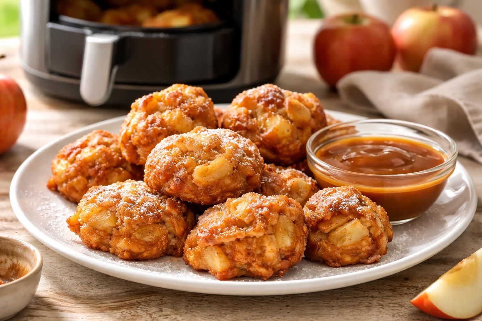 découvrez notre recette facile de beignets aux pommes à l'airfryer, une alternative saine et gourmande pour se régaler sans culpabilité.