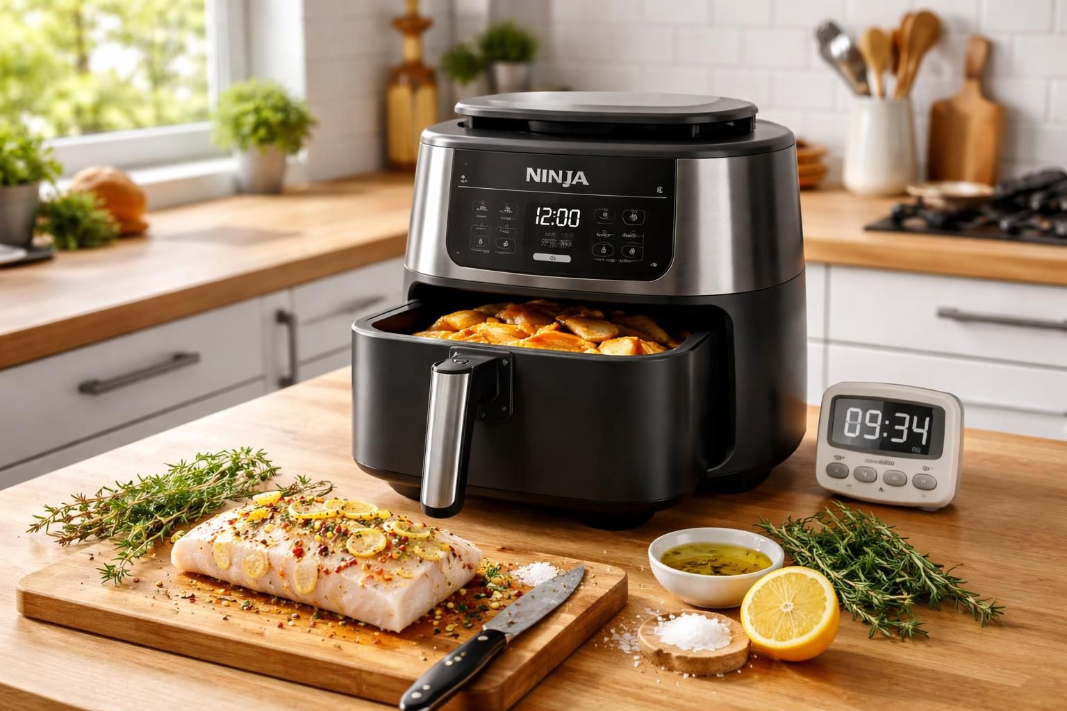 découvrez comment maîtriser facilement le temps de cuisson du cabillaud à l'air fryer ninja pour un poisson parfaitement croustillant et savoureux à chaque fois.