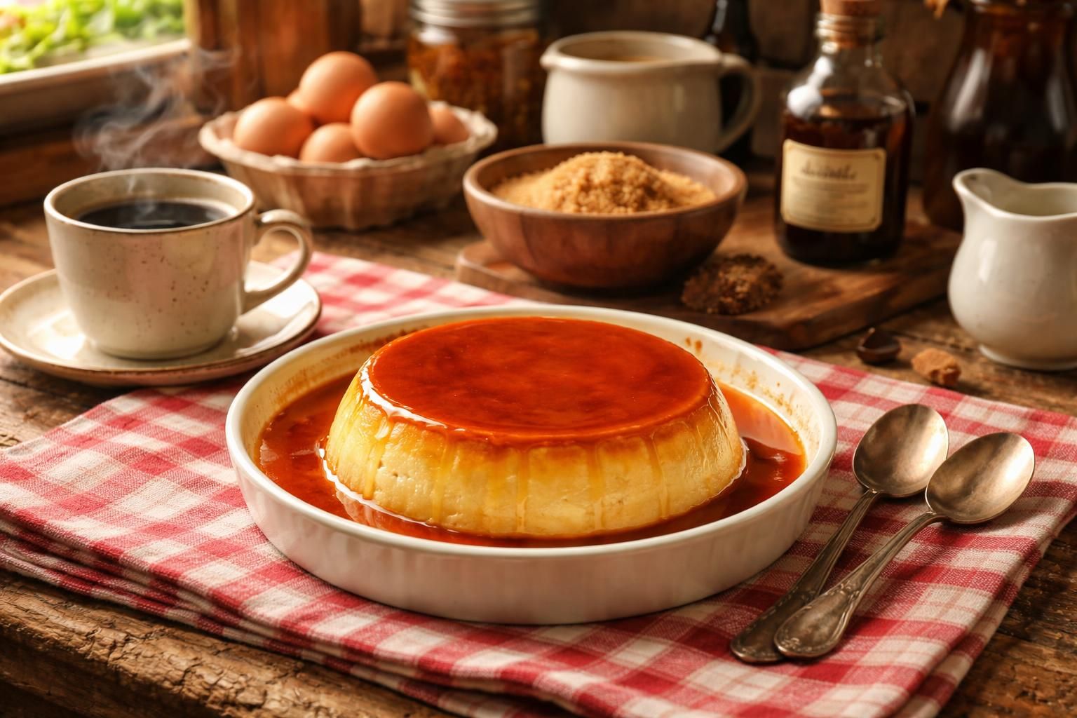 découvrez la recette traditionnelle de la crème caramel de grand-mère, un dessert onctueux et savoureux qui séduira tous vos invités.
