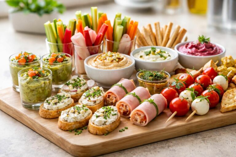 découvrez les meilleures recettes d'amuse-bouche faciles et rapides à préparer, sans cuisson, pour épater vos invités en un temps record.