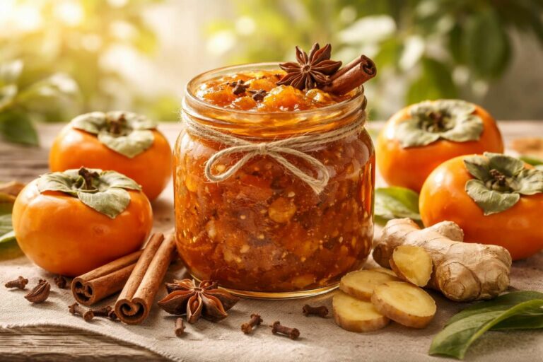 découvrez les bienfaits de la confiture de kaki et épices pour votre santé : un mélange savoureux riche en vitamines, antioxydants et propriétés digestives.