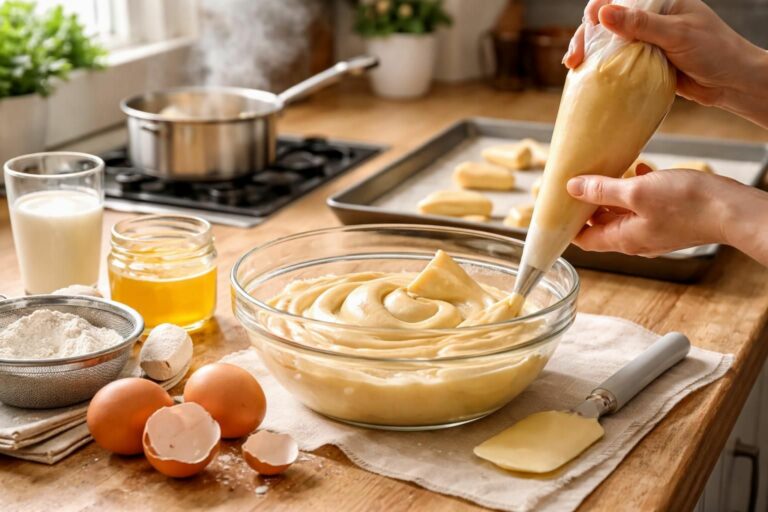 découvrez nos astuces incontournables pour maîtriser la recette de la pâte à choux éclair et réussir vos desserts à coup sûr.