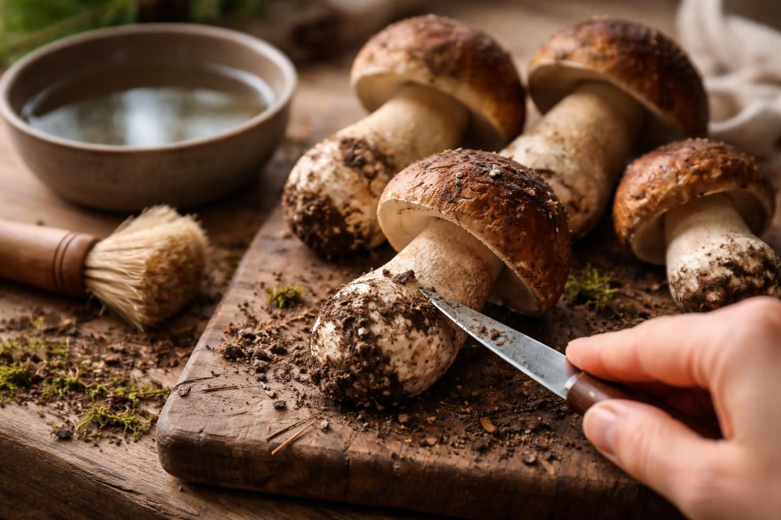 découvrez pourquoi il est crucial de bien nettoyer les cèpes avant de les consommer pour éviter les impuretés et préserver leur saveur délicate.