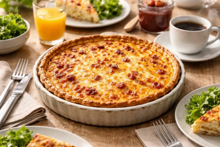 découvrez pourquoi la quiche lorraine au fromage blanc est le plat parfait pour vos brunchs : légère, savoureuse et facile à préparer, elle ravira tous vos invités.