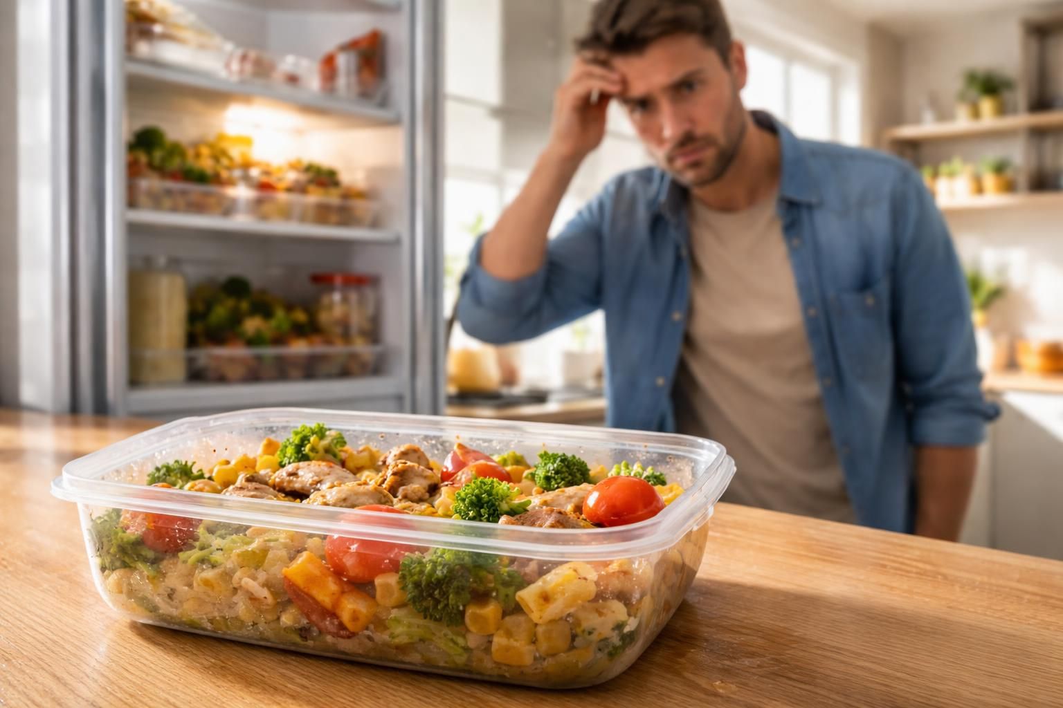 découvrez les conseils essentiels pour savoir comment réagir si vous retrouvez un plat oublié hors du frigo, afin d'éviter tout risque pour votre santé.