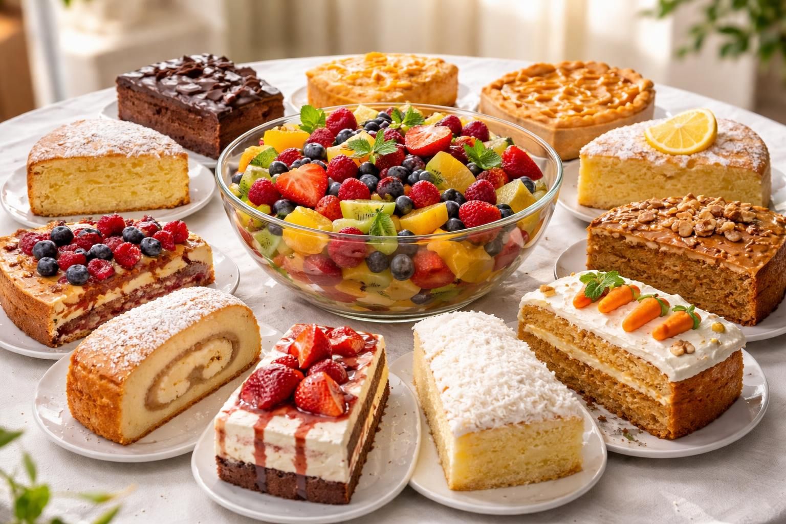 découvrez 10 idées délicieuses et faciles de gâteaux à servir avec une salade de fruits pour un dessert frais et gourmand.