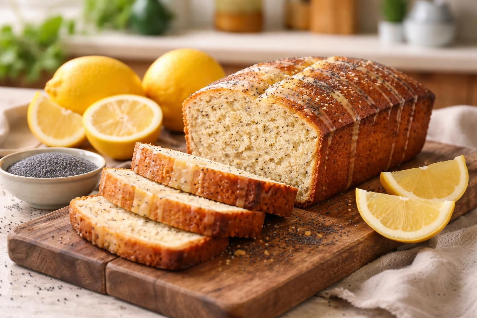 découvrez la recette gourmande du cake citron au pavot de cyril lignac, un délice acidulé et croquant qui ravira vos papilles. facile à réaliser, parfait pour toutes les occasions !